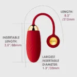 Svakom – Ella NEO Vibratie Ei met App – Rood