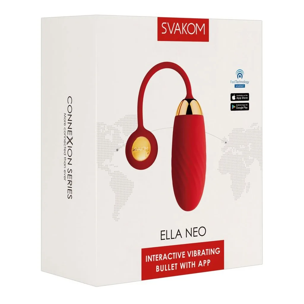 Svakom – Ella NEO Vibratie Ei met App – Rood
