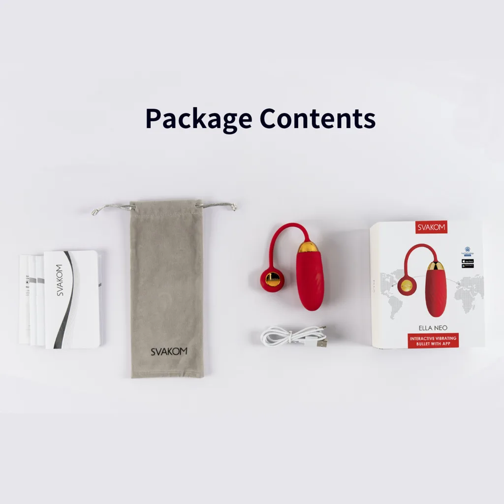 Svakom – Ella NEO Vibratie Ei met App – Rood