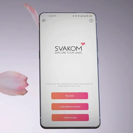 Svakom - Cici 2 G-Spot Vibrator Lila met App