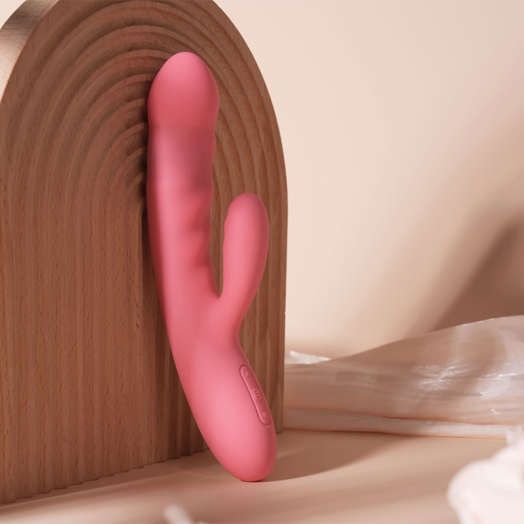 Svakom - Avery Stotende Rabbit Vibrator Roze sfeer