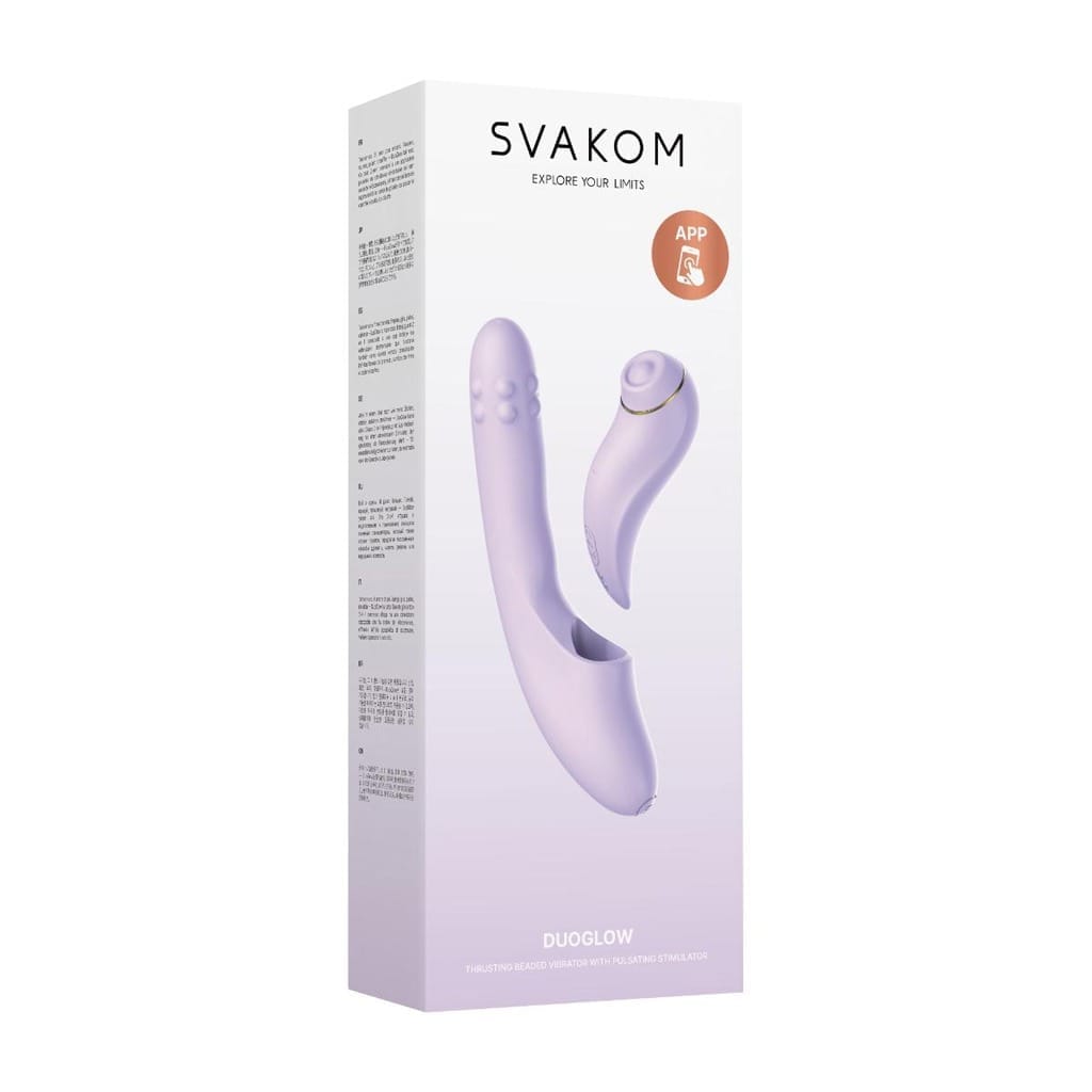 Svakom DuoGlow - 3 in 1 Vibrator met Verwarmende functie