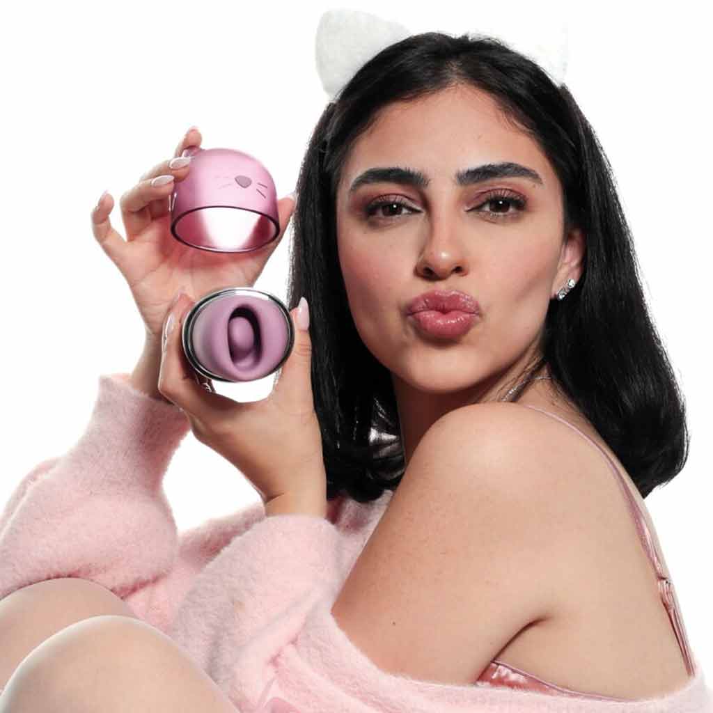 Svakom Klitty – clitoris stimulator met zuig-, lik- en vibratiefunctie + APP